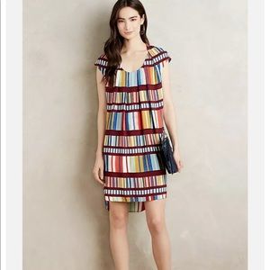 Maeve Multi color Au Revoir shift Dress